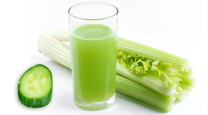 Celery and Cucumber Juice for Arthritis
